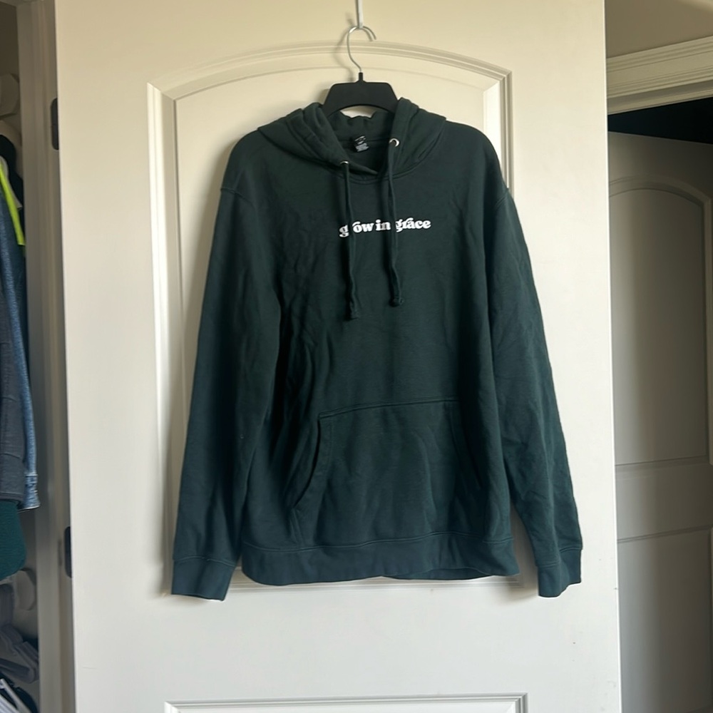 District Custom Olive Green Hoodie